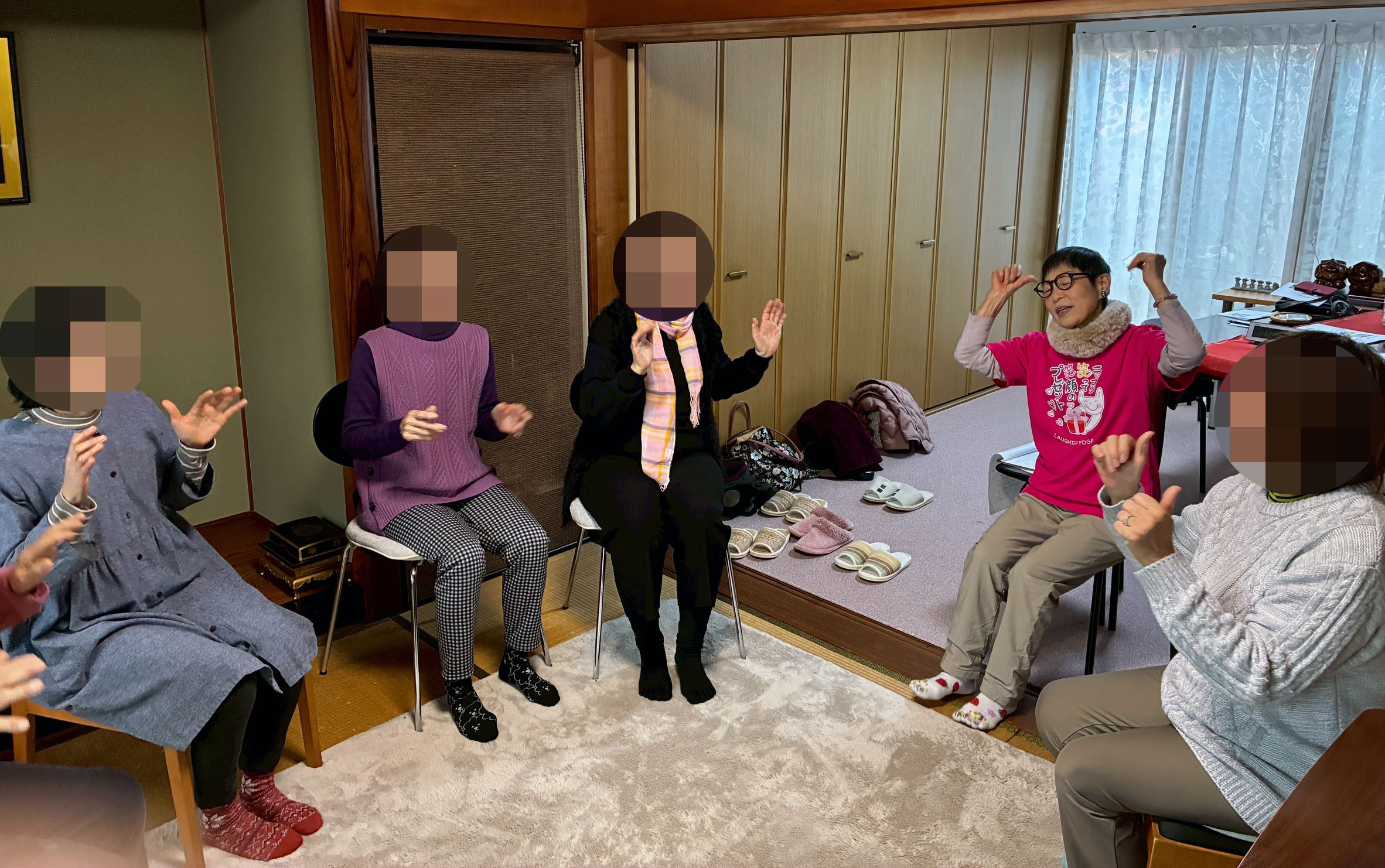 笑いヨガの効用